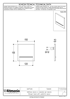 Ritmonio Shower heads Излив каскадный для ванны, цвет: bright steel 75A046LUC