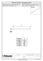 Ritmonio Elementa Рейлинг для аксессуаров 69 см, цвет: natural brass 7L0004OTL