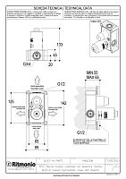 Ritmonio Внутренняя часть для термостатического смесителя на 2 потребителя PM0030NCRL