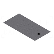 Ritmonio Shower heads Потолочный душ встраиваемый 30x60 см, 2 вида струи, цвет: bright steel 75T011LUC