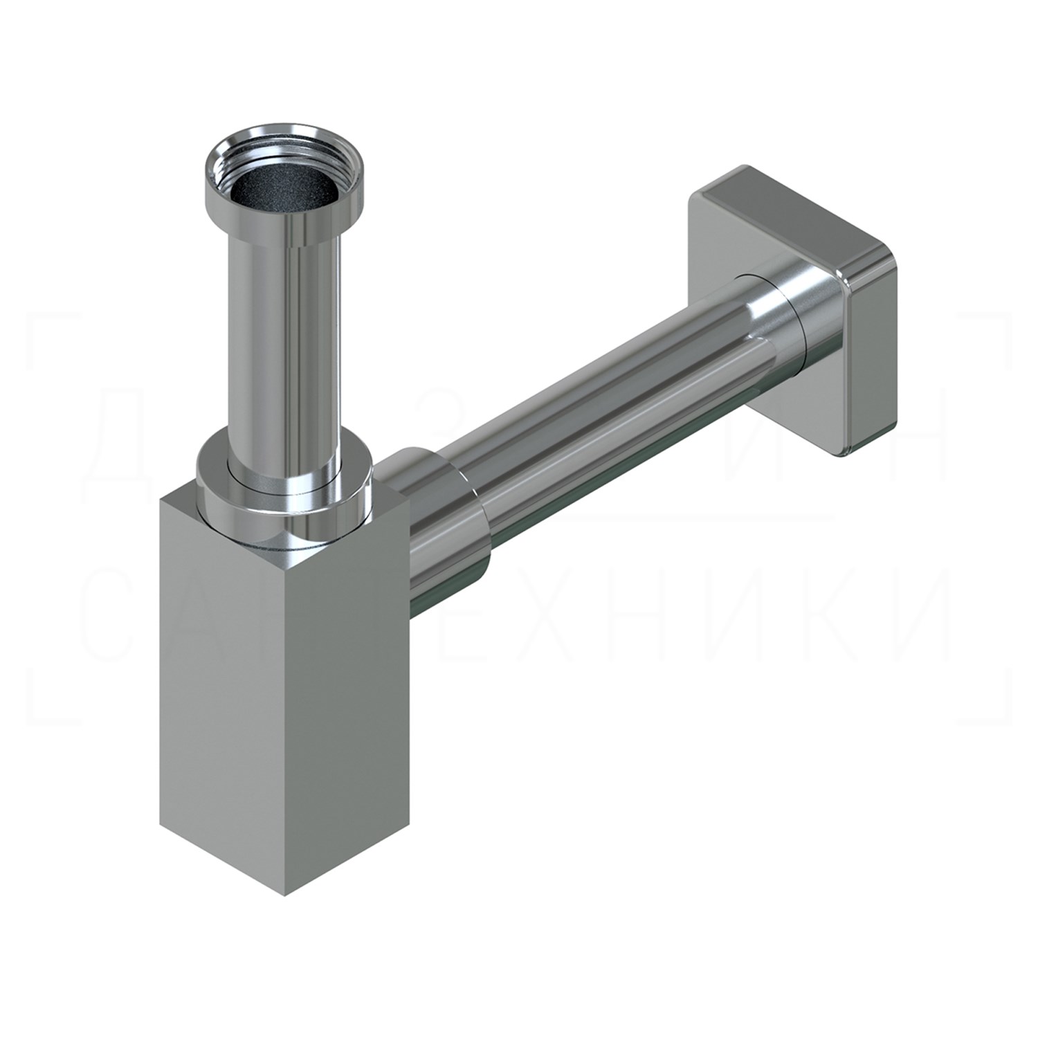 Ritmonio Traps Сифон для раковины латунный, цвет: chrome 78G004CRL