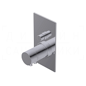 Ritmonio Diametro35 Смеситель для душа встр. термостат., внеш. часть, 2 потреб., цвет: natural brass PR28HE102OTL