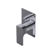 Ritmonio Glitter Смеситель для душа встраиваемый, внешняя часть, 2 потребителя, цвет: chrome PR32GC101CRL