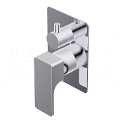 Ritmonio Glitter Смеситель для душа встраиваемый, внешняя часть, 2 потребителя, цвет: chrome PR32GC111CRL