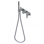 Ritmonio Tab Смеситель для душа встраиваемый, внешняя часть, 3 потребителя, цвет: chrome PR37GG102CRL