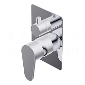 Ritmonio Tip Смеситель для душа встраиваемый, внешняя часть, 2 потребителя, цвет: chrome PR38GC111CRL