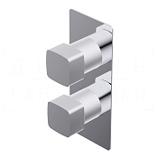 Ritmonio Haptic S Смеситель для душа встраиваемый термостат., внешняя часть, 1 потреб., цвет: chrome PR43HC103CRL