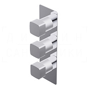 Ritmonio Haptic S Смеситель для душа встраиваемый термостат., внешняя часть, 2 потреб., цвет: chrome PR43HE101CRL