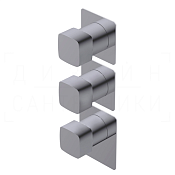 Ritmonio Haptic S Смеситель для душа встраиваемый термостат., внешняя часть, 2 потреб., цвет: chrome PR43HE201CRL