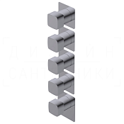 Ritmonio Haptic S Смеситель для душа встраиваемый термостат., внешняя часть, 4 потреб., цвет: chrome PR43HJ201CRL