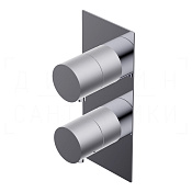 Ritmonio Tab Смеситель для душа встраиваемый термостат., внешняя часть, 1 потребитель, цвет: chrome PR47HC102CRL