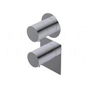 Ritmonio Tab Смеситель для душа встраиваемый термостат., внешняя часть, 1 потребитель, цвет: chrome PR47HC201CRL