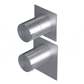 Ritmonio DOT316 Смеситель для душа встр. термостат., внеш. Часть, цвет: brushed stainless steel PR50HC201INOX