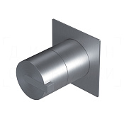 Ritmonio DOT316 Запорный вентиль на 1 потребитель, цвет: brushed stainless steel PR50JB201INOX