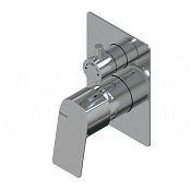 Ritmonio Haptic S Смеситель для душа встраиваемый, внешняя часть, 2 потребителя, цвет: chrome PR57GC111CRL