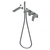 Ritmonio Haptic S Смеситель для душа встраиваемый, на 3 потреб., длина излива 17,9 см, цвет: chrome PR57EC101CRL