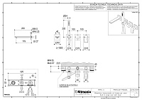 Ritmonio Haptic S Смеситель для душа встраиваемый, внешняя часть, 3 потребителя, цвет: chrome PR57EC201CRL