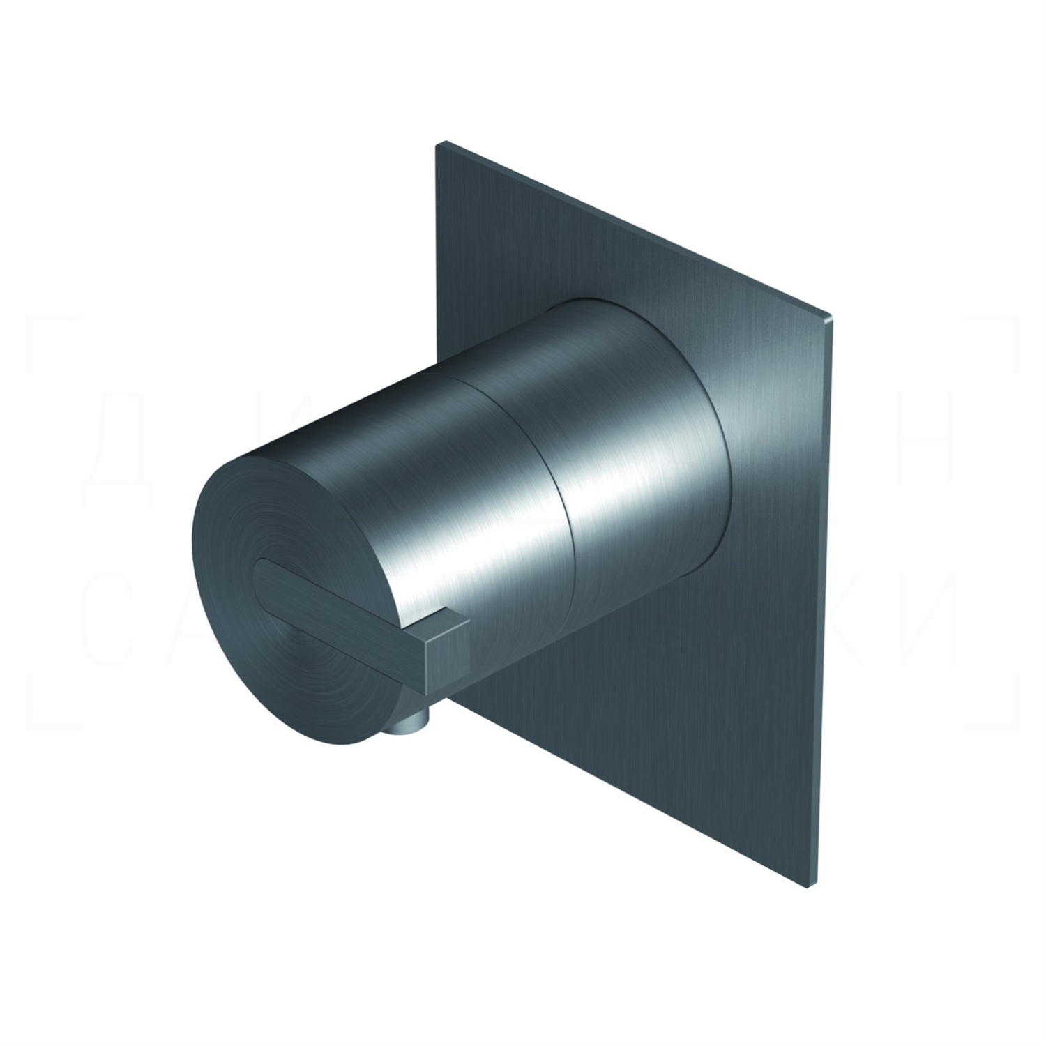 Ritmonio DOT316 Смеситель для душа встр., внешняя часть, 1 потреб., цвет: brushed stainless steel PR50HC101INOX