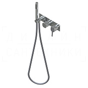 Ritmonio Taormina Смеситель для душа встраиваемый, внешняя часть, 3 потребителя, цвет: chrome PR35GR102CRL