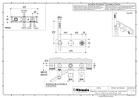 Ritmonio Haptic Смеситель для душа встраиваемый, внешняя часть, 3 потребителя, цвет: chrome PR43GR102CRL