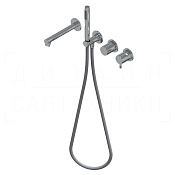 Ritmonio Diametro35 Смеситель для душа встраиваемый, на 3 потреб., длина излива 20 см, цвет: chrome E0BA0468ESPDCRL