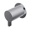 Ritmonio DOT316 Round Смеситель для душа встр., внеш. часть, 1 потреб., цвет:brushed stainless steel PR50FC211INOX