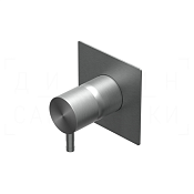 Ritmonio Diametro35 Inox Смеситель для душа встраиваемый, внеш. часть, цвет: brushed stainless steel E0BA0144INOX