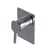 Ritmonio Taormina Смеситель для душа встраиваемый, внешняя часть, 1 потребитель, цвет: chrome PR43FN101CRL