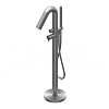 Ritmonio Diametro35 Inox Смеситель для ванны напольный с душ. набором, цвет: brushed stainless steel E0BA0475EINOX