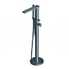 Ritmonio DOT316 Смеситель для ванны напольный с душевым набором, цвет: brushed stainless steel PR50DB201INOX