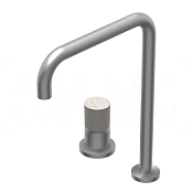 Ritmonio Diametro35 Cucina Inox Смеситель для кухни, дл. излива 23 см, цвет: brushed stainless steel E0CU125INOX