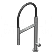 Ritmonio Diametro35 Cucina Inox Смеситель для кухни с гибк. и выдвиж. изл., цвет: stainless steel E0CU200C4X