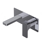 Ritmonio Glitter Смеситель для раковины встраиваемый, с внутренней частью, излив 14,3см, цвет:chrome PR32AL101CRL