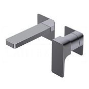 Ritmonio Glitter Смеситель для раковины встраиваемый, с внутренней частью, излив 14,3см, цвет:chrome PR32AL201CRL