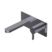 Ritmonio Tie Смеситель для раковины встраиваемый, с внутренней частью, излив 19,2 см, цвет: chrome PR34AL102CRL