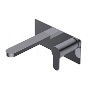 Ritmonio Tab Смеситель для раковины встраиваемый, с внутренней частью, излив 19,2 см, цвет: chrome PR37AL102CRL