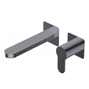 Ritmonio Tab Смеситель для раковины встраиваемый, с внутренней частью, излив 19,2 см, цвет: chrome PR37AL202CRL