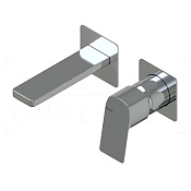 Ritmonio Haptic S Смеситель для раковины встраиваемый, внешняя часть, излив 14,5 см, цвет: chrome PR57AL201CRL