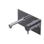 Ritmonio Diametro35 Смеситель для раковины встраиваемый, внешняя часть, излив 15 см, цвет: chrome E0BA0116CRL