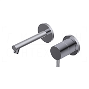 Ritmonio Diametro35 Смеситель для раковины встр., внешняя часть, излив 15 см, цвет: natural brass E0BA0116S/POTL