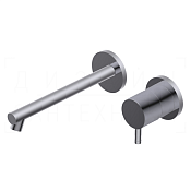 Ritmonio Diametro35 Смеситель для раковины встр., внешняя часть, излив 21 см, цвет: natural brass E0BA0117S/POTL