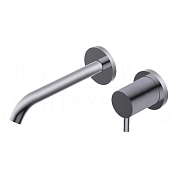 Ritmonio Diametro35 Смеситель для раковины встр., внешняя часть, излив 21 см, цвет: natural brass E0BA0117SPCOTL