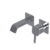 Ritmonio Taormina Смеситель для раковины встраиваемый, внешняя часть, излив 15,3 см, цвет: chrome PR35AZ201CRL