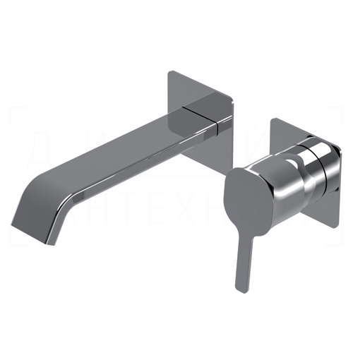 Ritmonio Taormina Смеситель для раковины встраиваемый, внешняя часть, излив 20,4 см, цвет: chrome PR35AZ202CRL