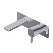 Ritmonio Haptic Смеситель для раковины встраиваемый, внешняя часть, излив 14,5 см, цвет: chrome PR43AZ101CRL