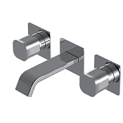 Ritmonio Taormina Смеситель для раковины встраиваемый, внешняя часть, излив 15,5 см, цвет: chrome PR35AR201CRL