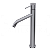 Ritmonio Diametro35 Смеситель для раковины высокий, без д/к, выс. излива 21,8см, цвет: natural brass E0BA0129CSOTL