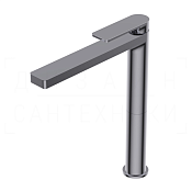 Ritmonio Pois Смеситель для раковины высокий, без донного клапана, высота излива 25,2см, цвет:chrome PR31AF201CRL