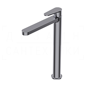 Ritmonio Tip Смеситель для раковины высокий, без донного клапана, высота излива 26,2 см, цвет:chrome PR38AF201CRL