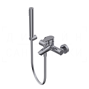 Ritmonio Tip Смеситель для душа накладной, с ручным душем 1 вид струи и изливом, цвет: chrome PR38EH201CRL